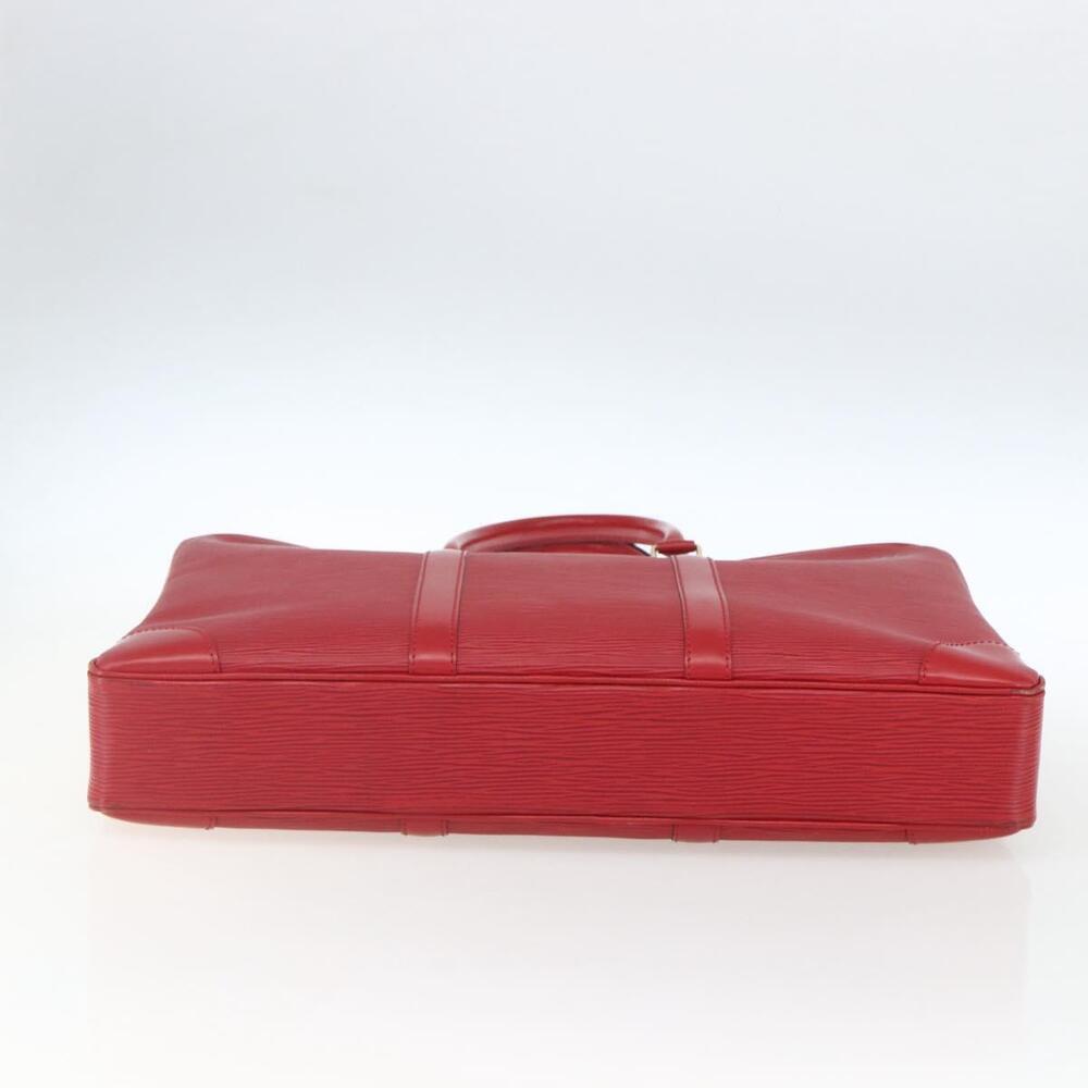 LOUIS VUITTON Epi Porte Documents Voyage Business Bag Red M54477 LV Auth 163817 - Picture 5 of 16